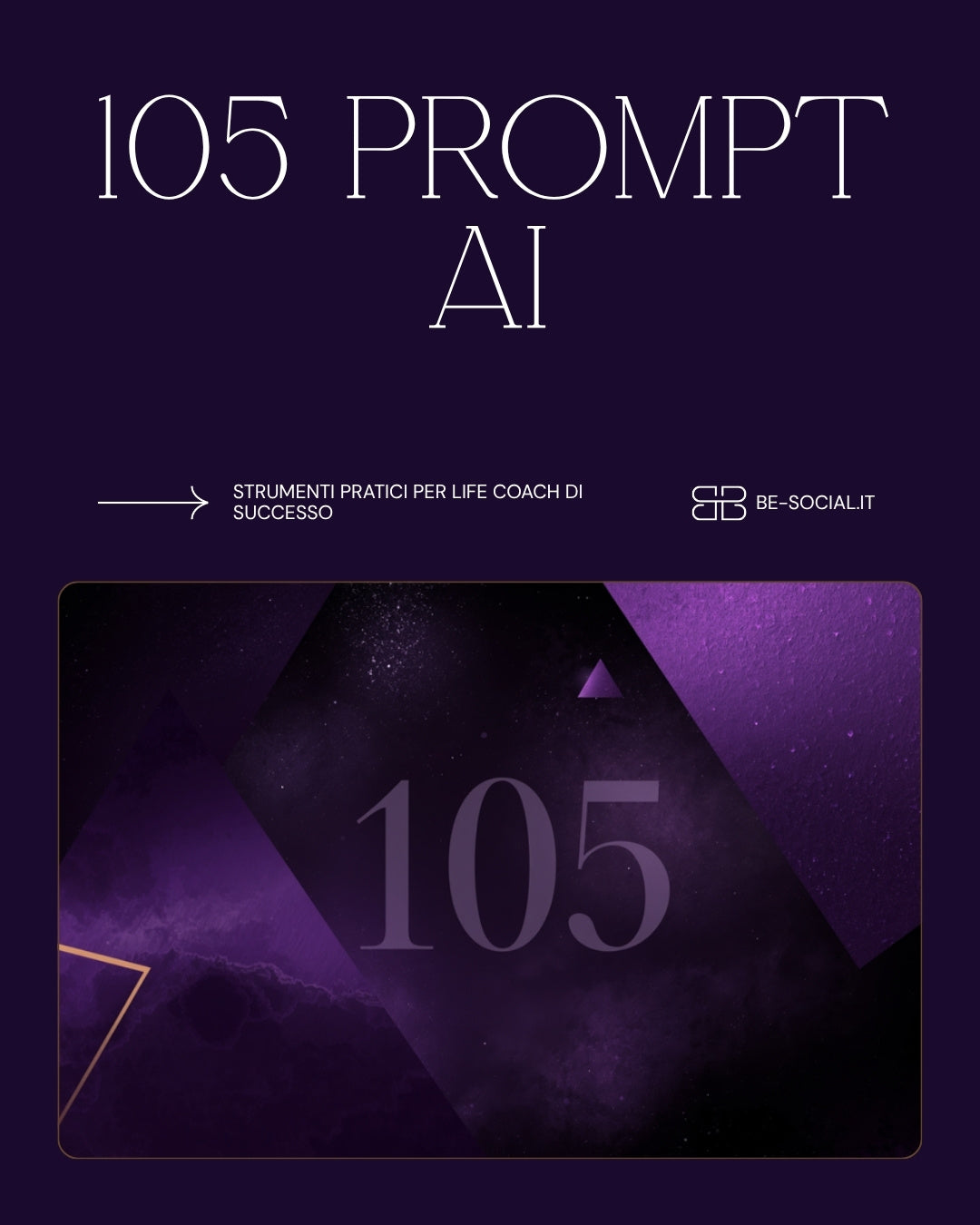 105 Prompt AI per Life Coach — variante grafica 4