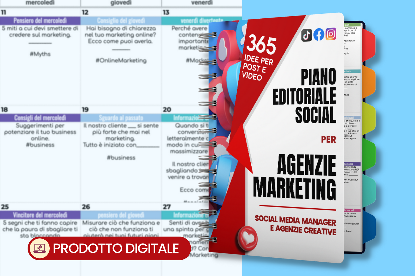 Piano Editoriale Social per Agenzie di Marketing