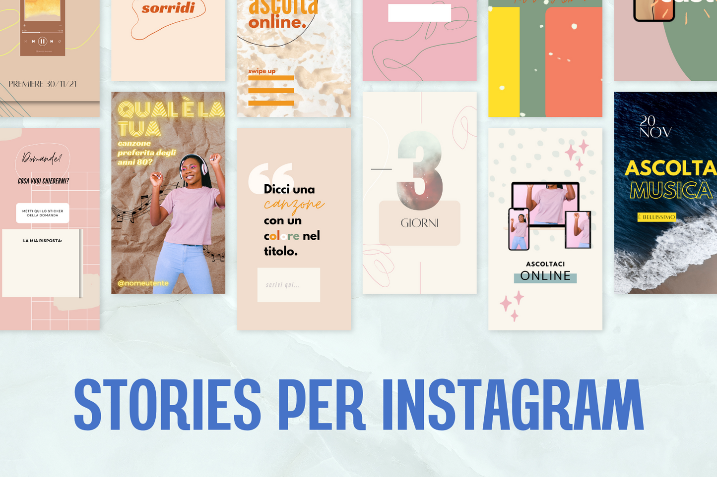 200 Post Social per Cantanti e Musicisti - BUNDLE