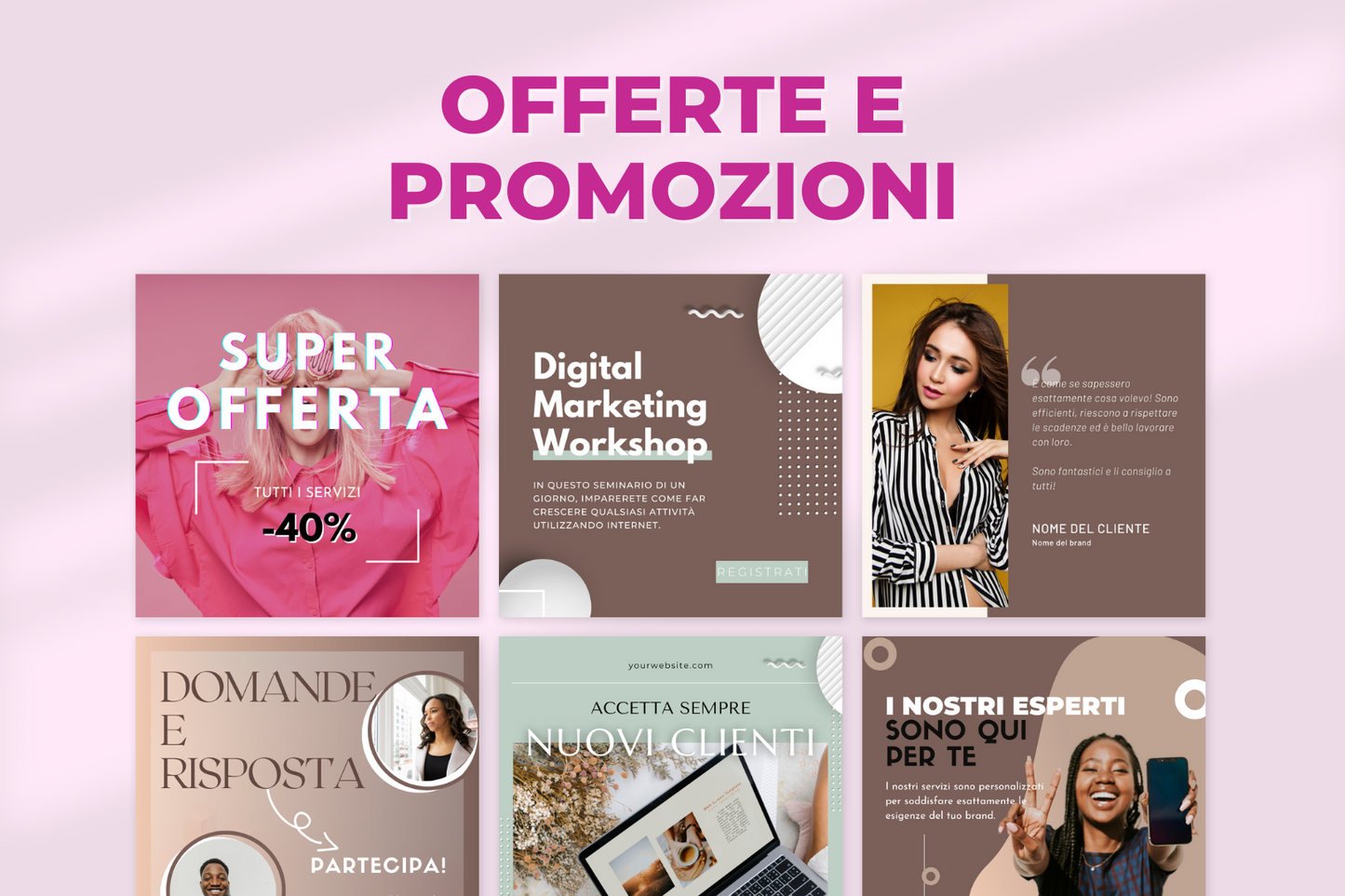 300 Post Social per Agenzie di Marketing - BUNDLE