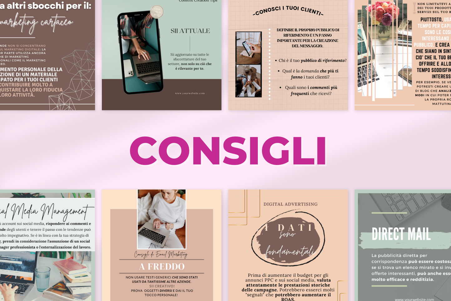 300 Post Social per Agenzie di Marketing - BUNDLE