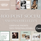 400 Post Social Media per Saloni di Bellezza - PREMIUM BUNDLE