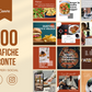 300 Post Social Media per Ristoranti - BUNDLE