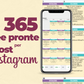 Calendario Social 365 IDEE PER POST per Instagram già pronte