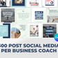 300 Post Social Media per Business Coach - BUNDLE