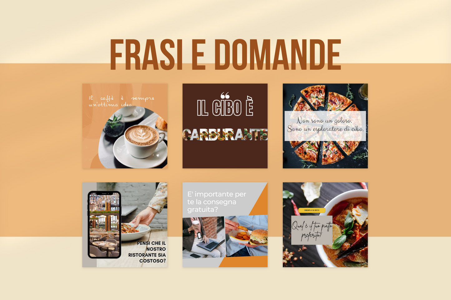 300 Post Social Media per Ristoranti - BUNDLE