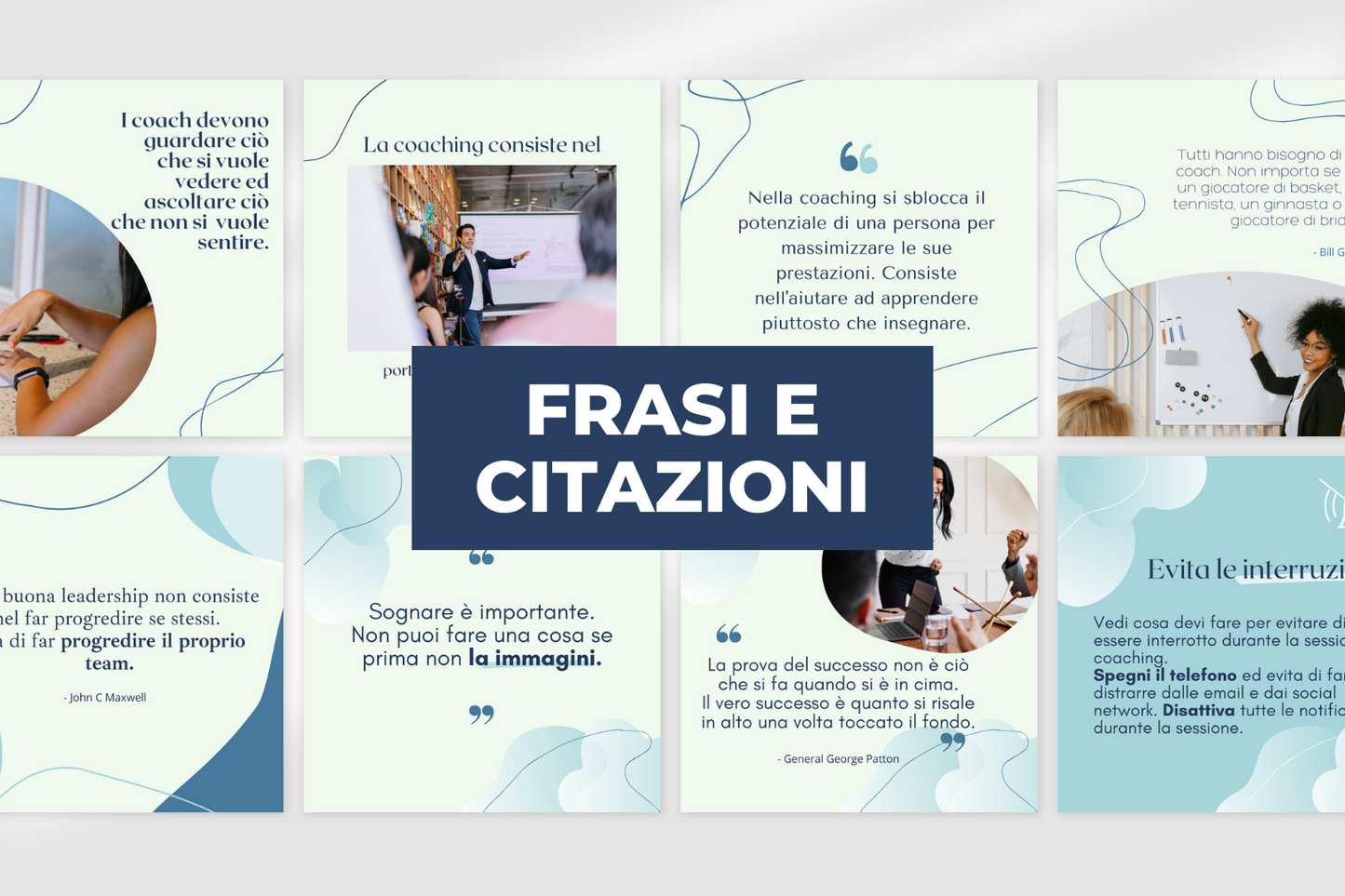 300 Post Social Media per Business Coach - BUNDLE