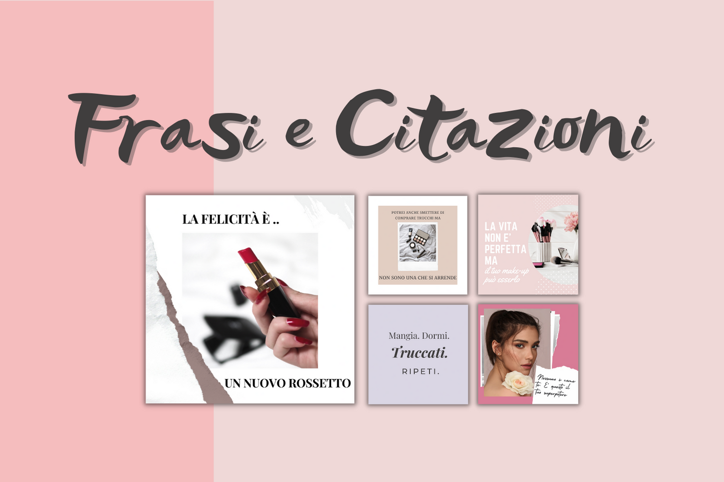 400 Post Social sul MAKEUP - BUNDLE