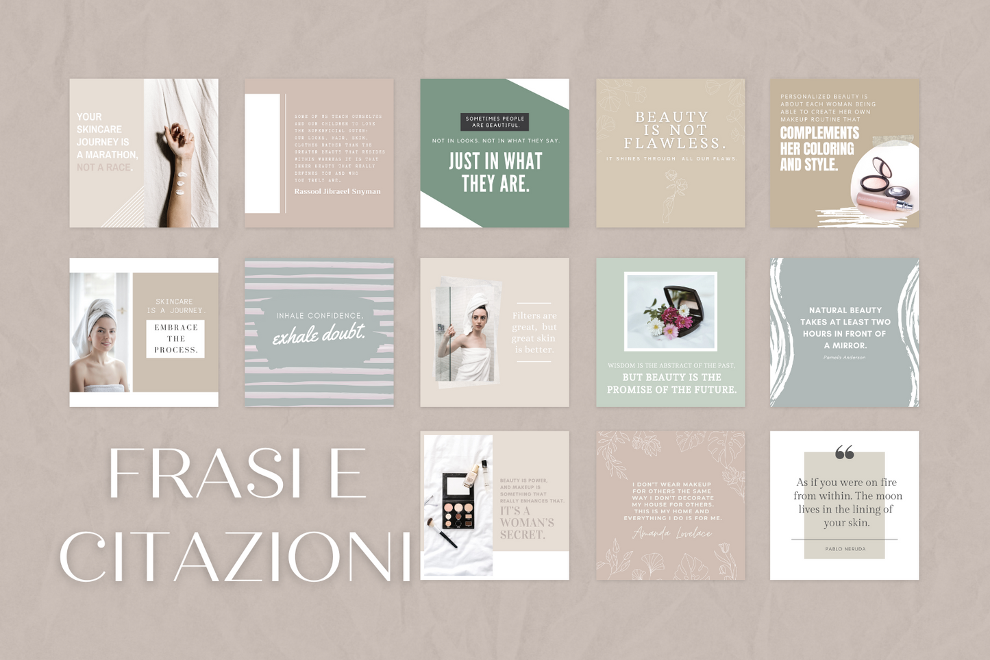 400 Post Social Media per Saloni di Bellezza - PREMIUM BUNDLE