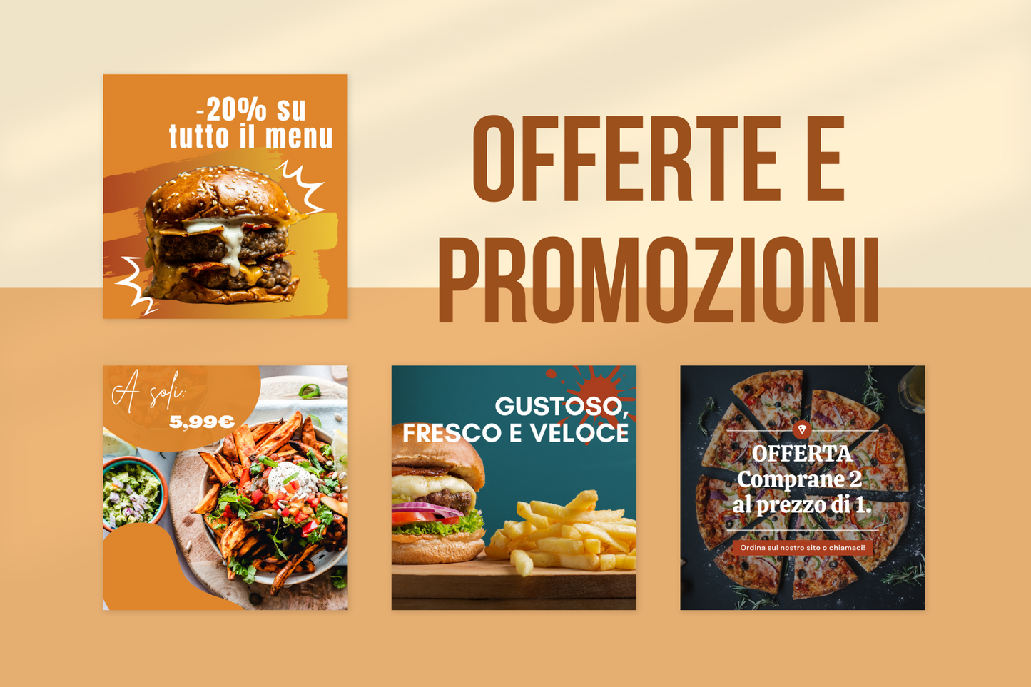 300 Post Social Media per Ristoranti - BUNDLE
