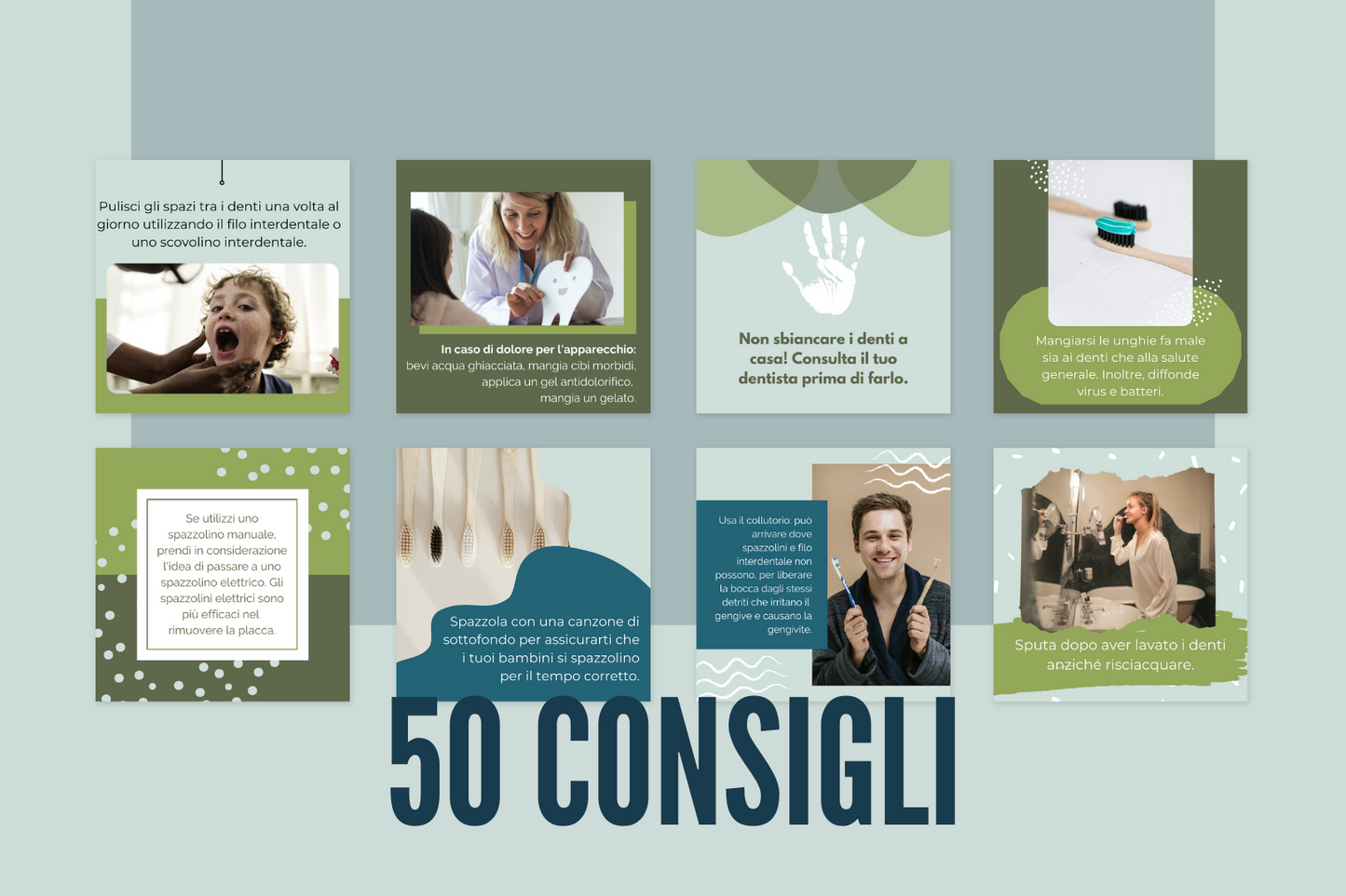 200 Post Social per Dentisti - BUNDLE