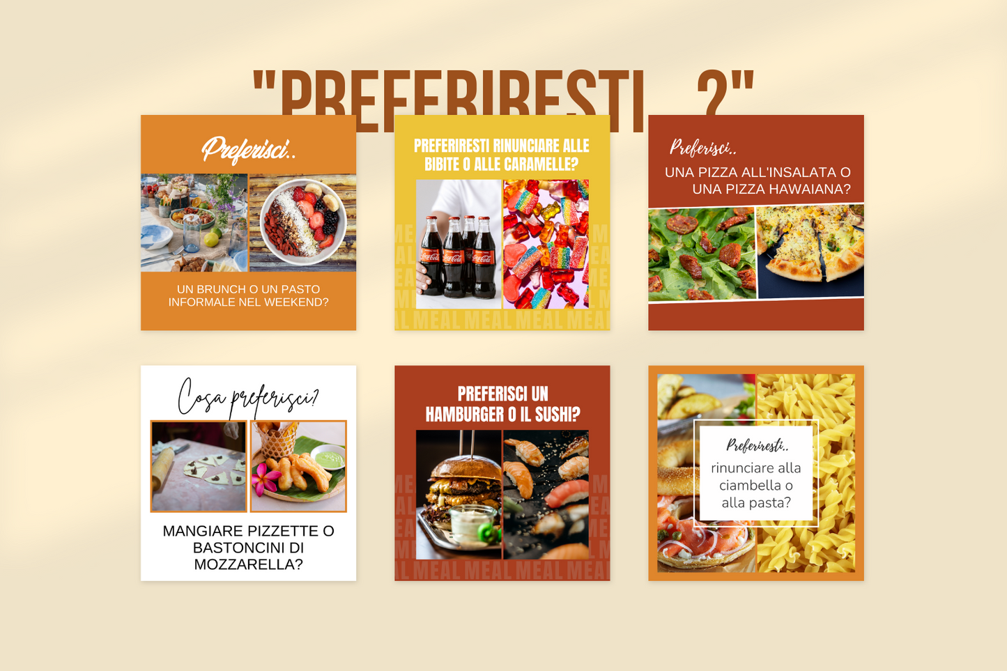 300 Post Social Media per Ristoranti - BUNDLE