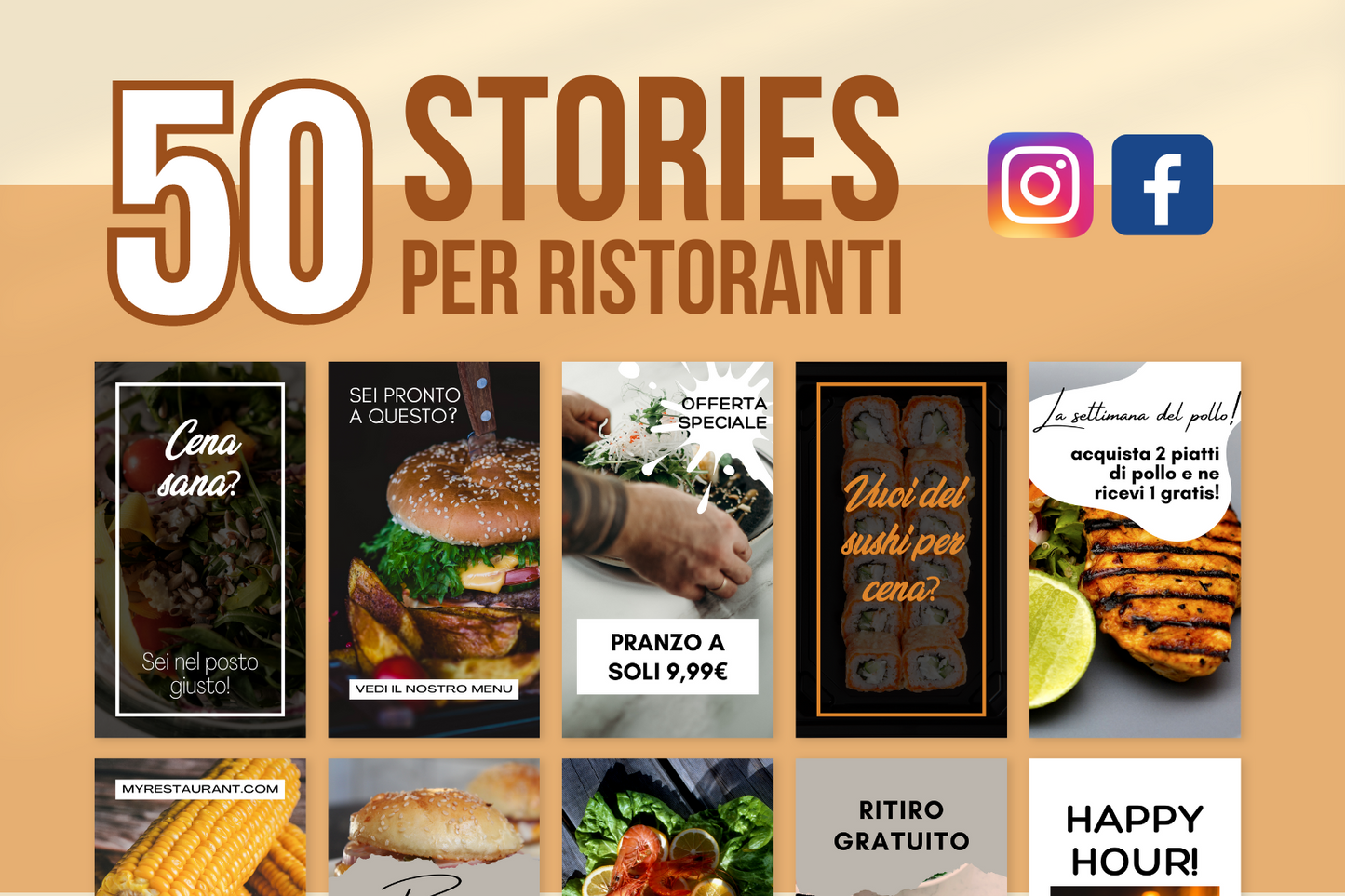 50 Stories per Ristoranti e Locali