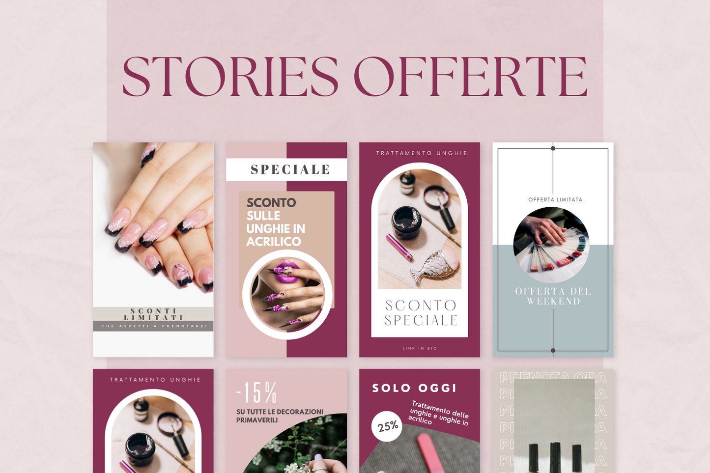 50 Stories per Offerte per Estetista
