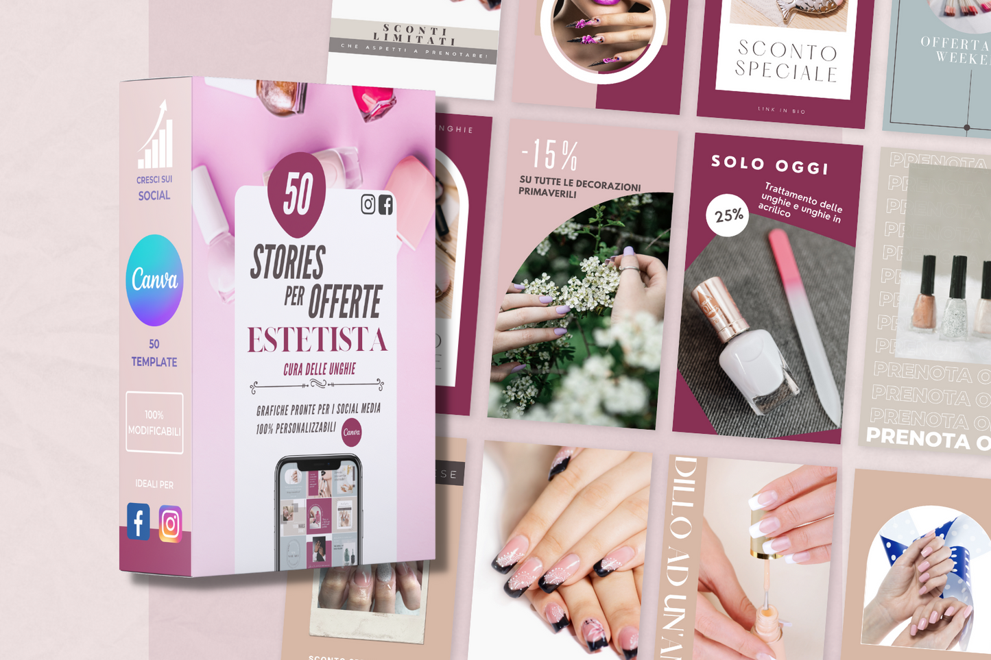 50 Stories per Offerte per Estetista