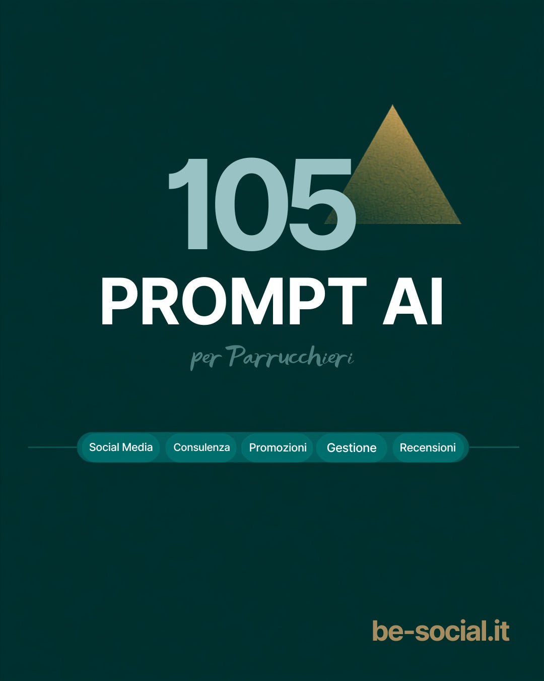 105 Prompt AI per Parrucchieri — ChatGPT e Claude Pack — be-social.it