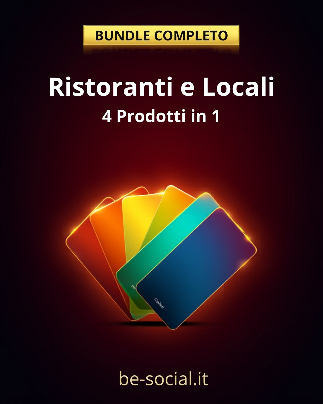 Bundle Completo Ristoranti e Locali — be-social.it