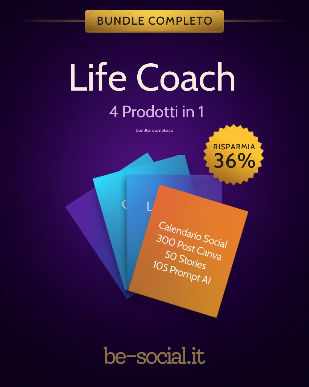 Bundle Completo Life Coach — be-social.it
