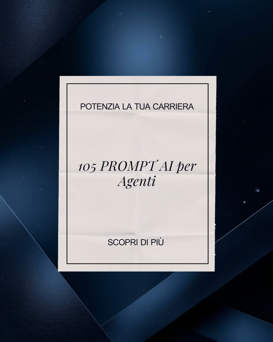 105 Prompt AI per Agenti Immobiliari — ChatGPT e Claude Pack — be-social.it