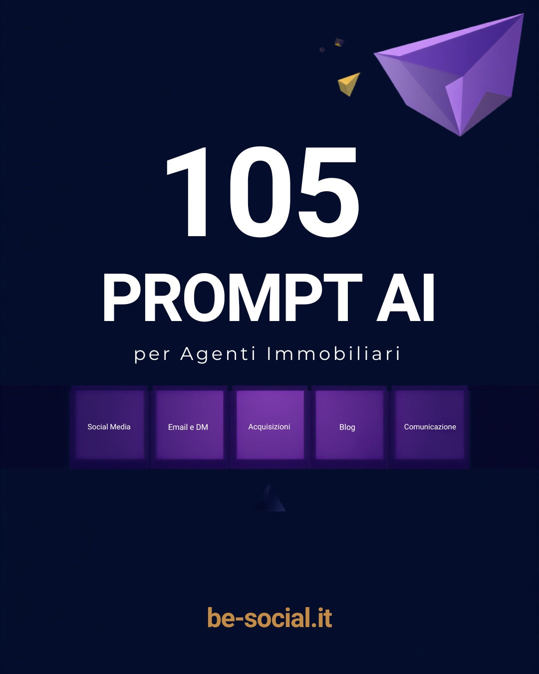 105 Prompt AI per Agenti Immobiliari — variante grafica 3