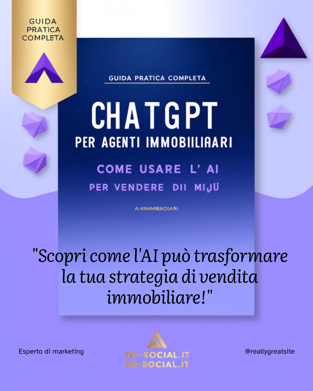 ChatGPT per Agenti Immobiliari — Guida Pratica — variante grafica 2