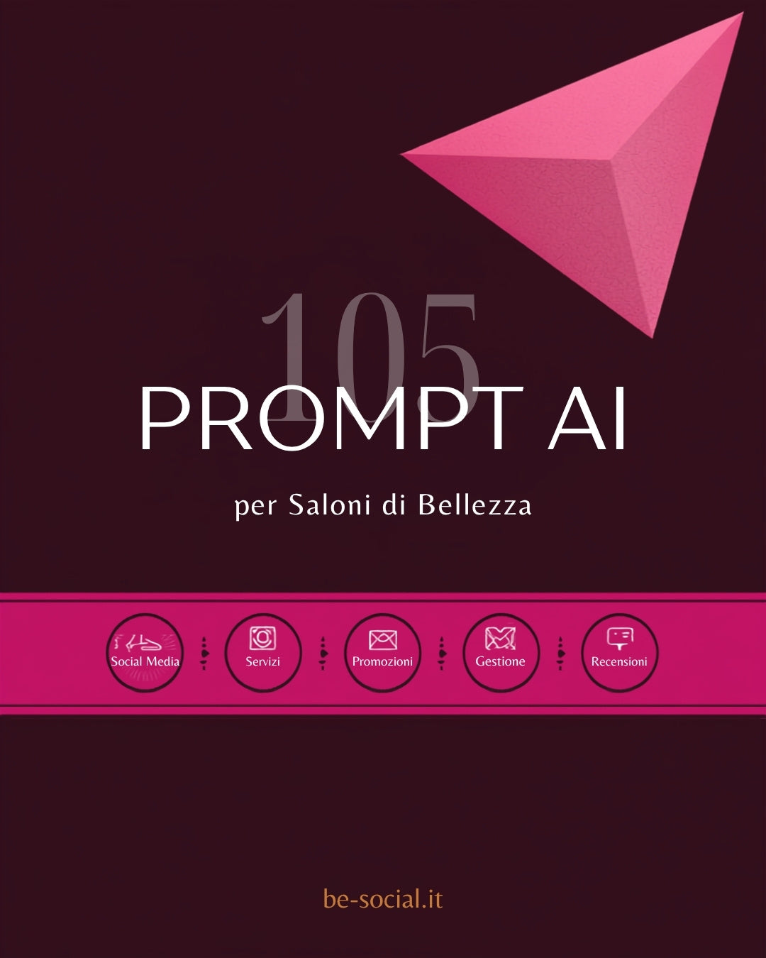 105 Prompt AI per Saloni di Bellezza — ChatGPT e Claude Pack — be-social.it