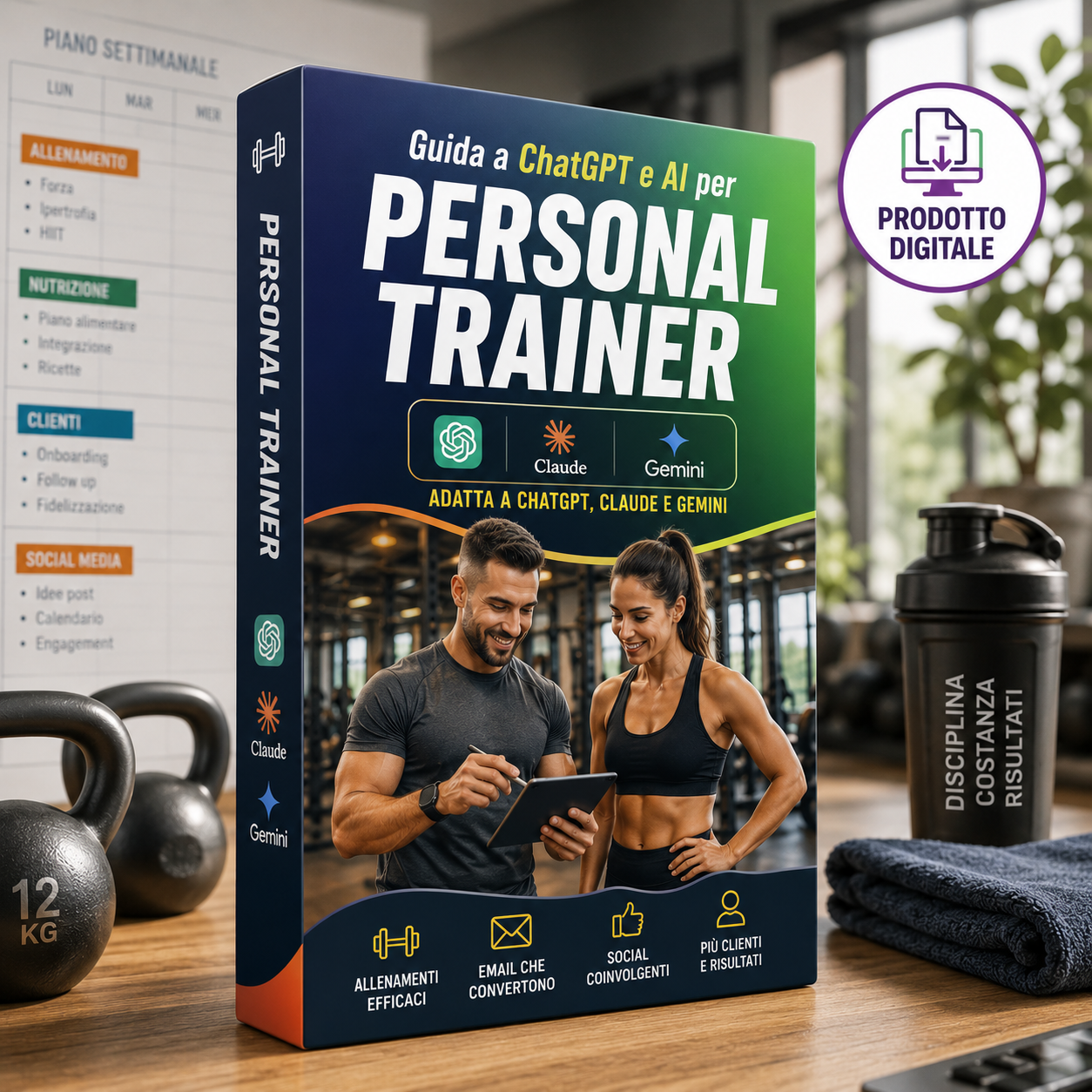 ChatGPT, Claude e Gemini per Personal Trainer: La Guida Completa all'AI nel Fitness